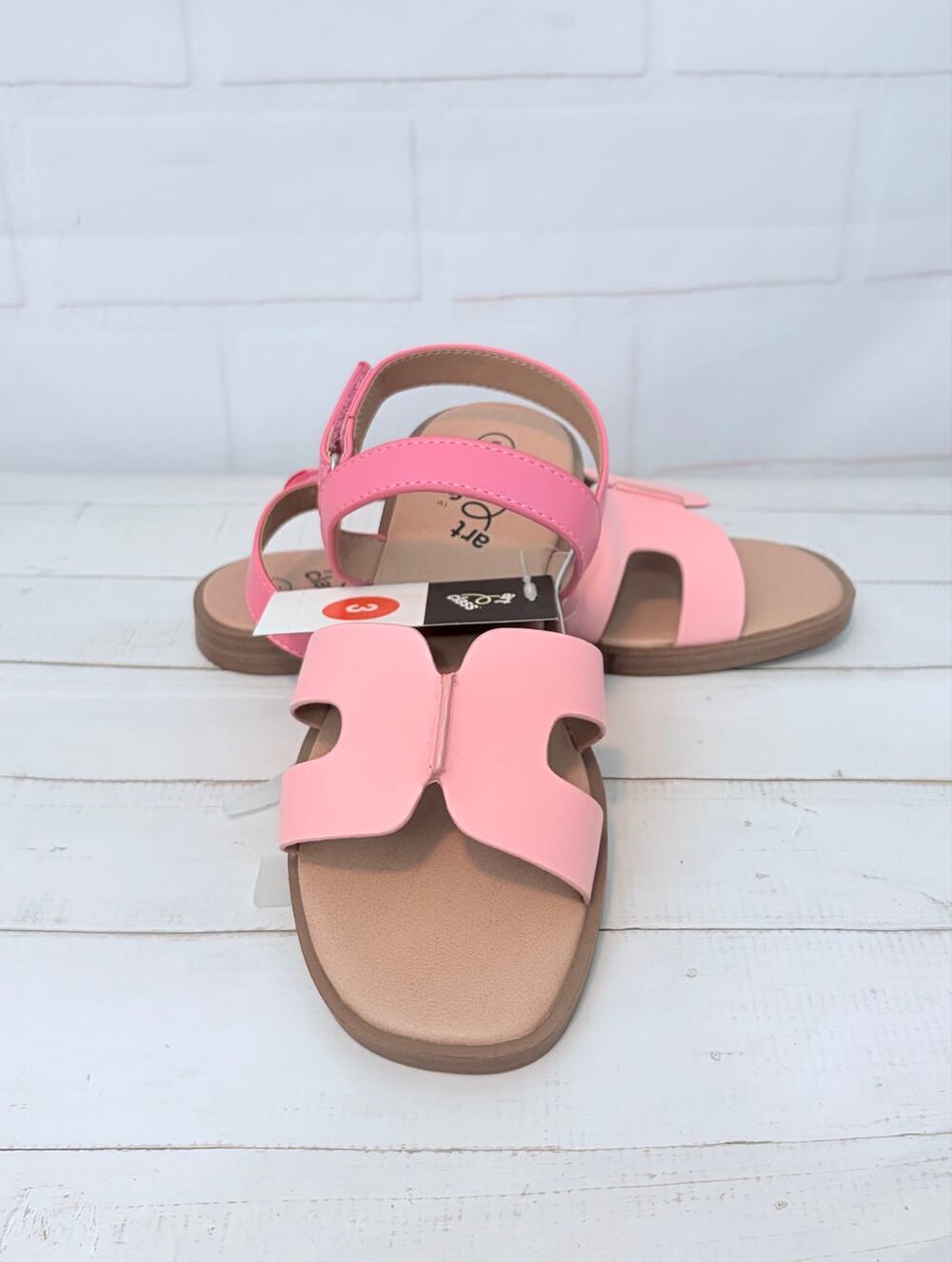 Art Class 2 Tone Pink Auden Sandals Size 3 NWT